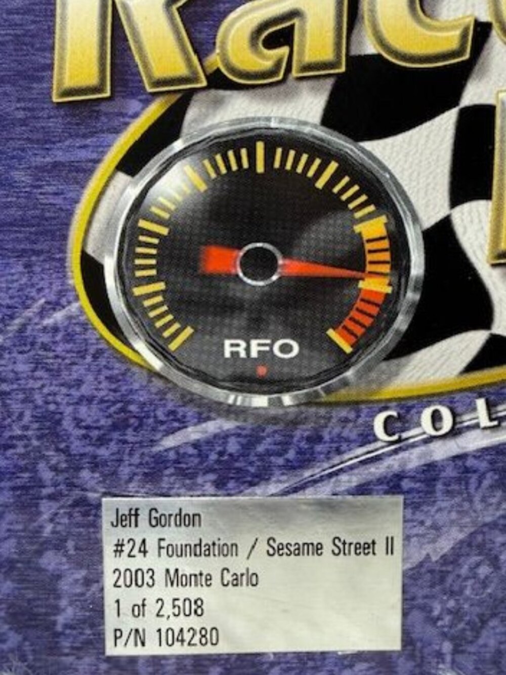 Vintage Jeff Gordon #24 Foundation Sesame Street II 2003 Monte Carlo 1:24 Car - Picture 16 of 16